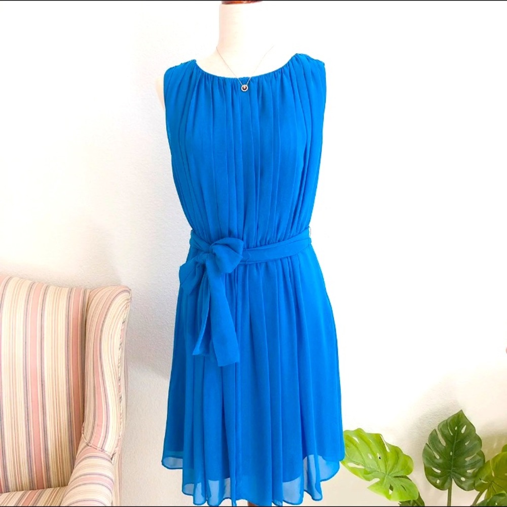 Calvin Klein swing dress with Sash